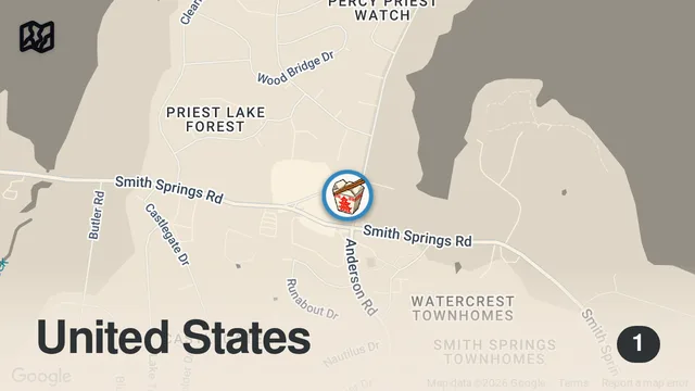 Map of Eating at SKETCHY Restaurants For 24 Hours...
