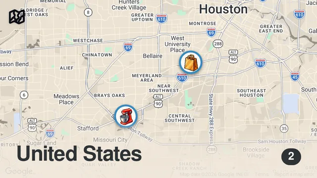 Map of I asked Hood Asian Grandma to Cook Soul Food! SHE YELLED AT ME