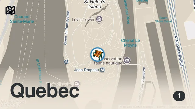 Map of BEST BLOOPERS FROM QUEBEC TRAVEL VLOGS