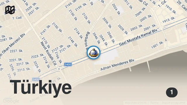 Map of Orkinostan balık ekmek🐟🐠 Reklam Balıkçı Halil Mersin