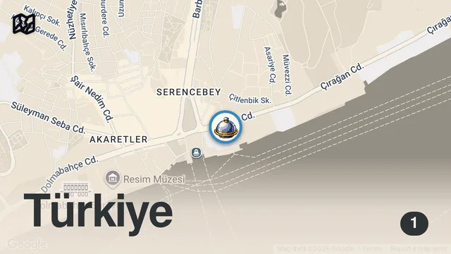 Map of KÖFTE DEĞİL BURGER SATIYORUZ! | STRASSENGANGTR BEŞİKTAŞ