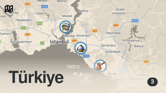 Map of İstanbul Gece Dönercileri - Ayaküstü Lezzetler