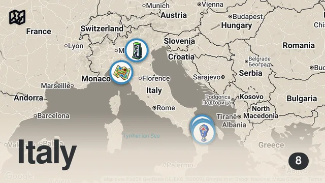 Map of Weekend Low Cost: Scopri le Migliori Idee in Italia