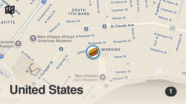 Map of IKES SANDWICHES | THE TASTE TEST