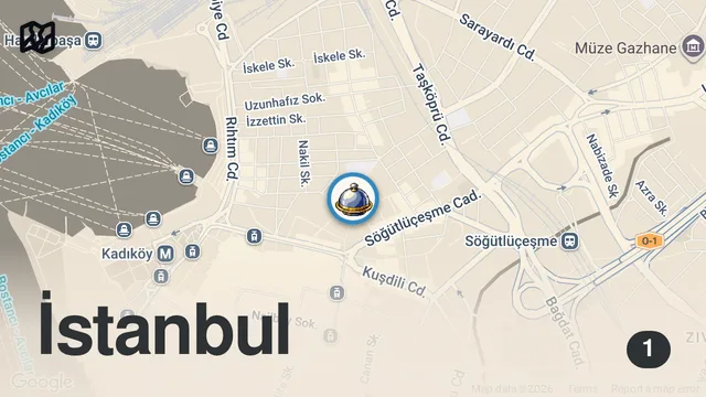 Map of Kadıköy'de Tarihi Tencere Köftecisi! #reklam