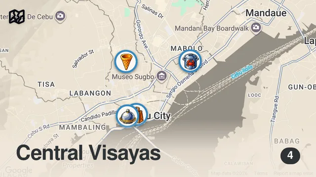 Map of Cebu's Wildest Street Foods Left Me Speechless 🇵🇭