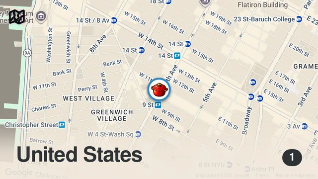 Map of Two NEW Focaccia Sandwiches in NYC!