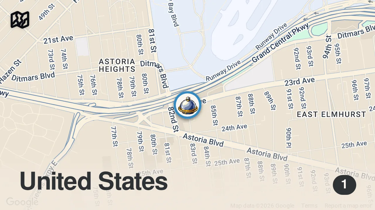 Map of 1 spot from COLUMBIAN BBQ🍗 #shorts
