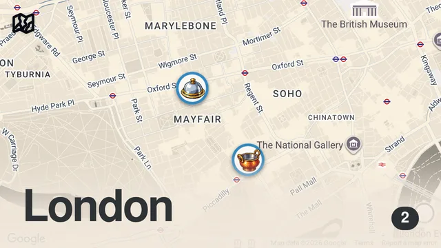 Map of We tried the best Indian restaurant in the world (Gordon Ramsey's Favorite!)