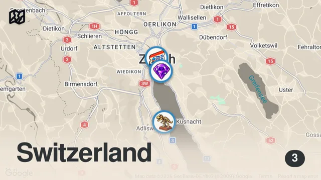 Map of Visiting the World's Most Expensive Christmas Market