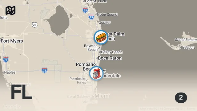 Map of Eating The Most VIRAL Restaurants For 24 Hours...