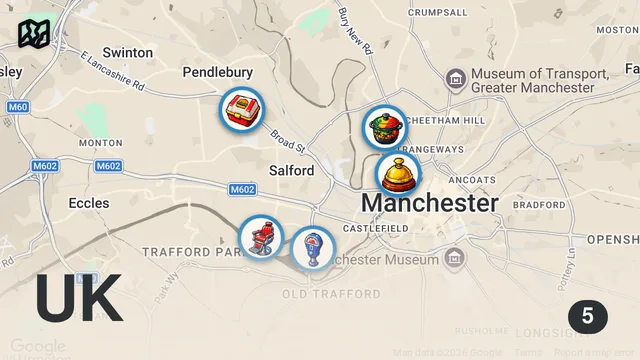 Map of Salford’s food left me STUNNED 😨