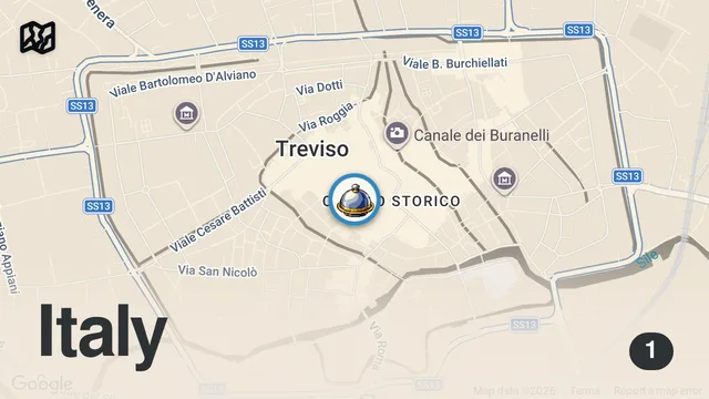 Map of Tour This Beautiful Town in Slow Italian