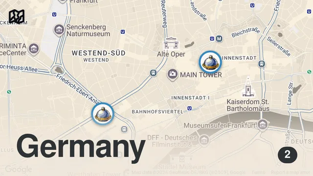 Map of Ich TESTE Restaurants die niemand bewertet 😳