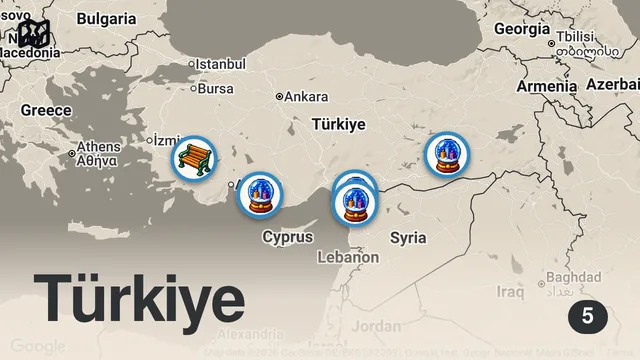 Map of YENİ EVİMİZ VLOG!!!