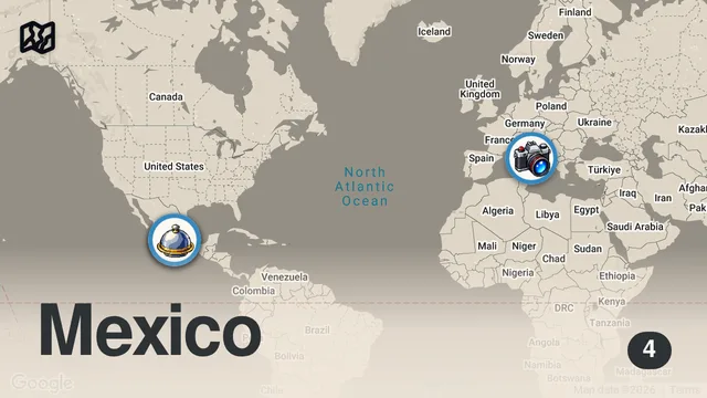Map of Top 20 BEST TACOS & LOCAL EATS in Michoacán Mexico (Ultimate Food Tour)