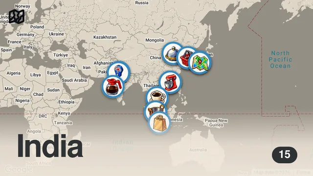 Map of China, Japan, India & More! | Bizarre Foods with Andrew Zimmern | Travel Channel