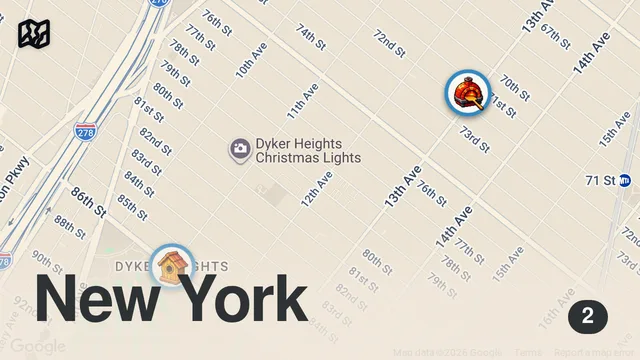 Map of The Legend of Krispy Pizza, the Internet's Most Famous Slice Shop | Pizzeria Chronicles