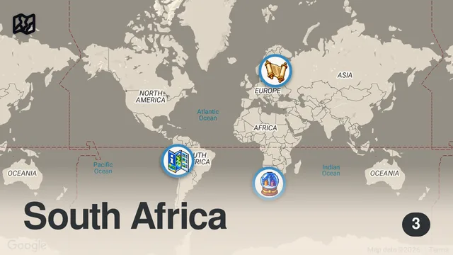Map of Planning Our 2019 Travel Goals and Adventures
