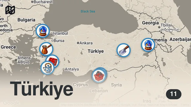 Map of SAMANDAĞ’DA 1 GÜNDE NE YENİR!!!