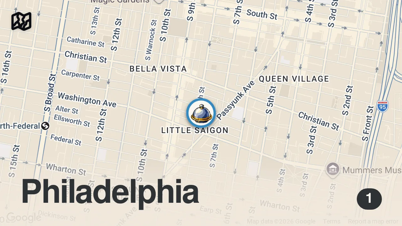 Map of 1 spot from Breakfast Panzerotti (and more 👀)
