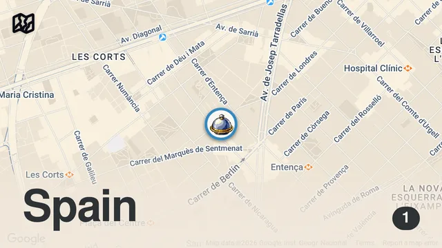 Map of Dining at Cocina Hermanos Torres: Spain’s Best 3 Michelin Star Restaurant