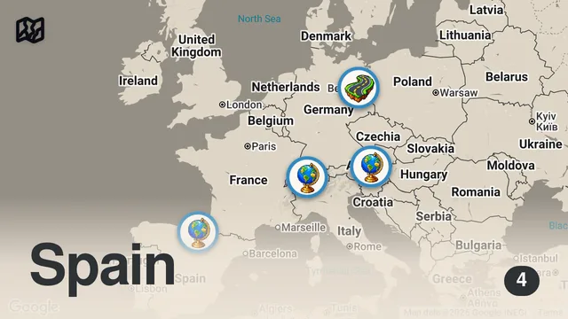 Map of HOW TO USE A EURAIL PASS RIGHT! ( Q & A)