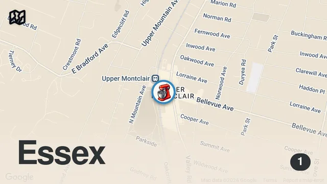 Map of This Is The Best Bakery In NJ, Somedays Bakery In Montclair