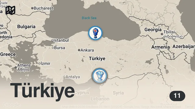 Map of CEYHAN’DA 1 GÜNDE NE YENİR!!!