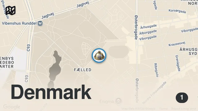 Map of We Ate At GERANIUM, The WORLDS BEST RESTAURANT, 2022 | 3 MICHELIN STAR, #1 World's 50 Best