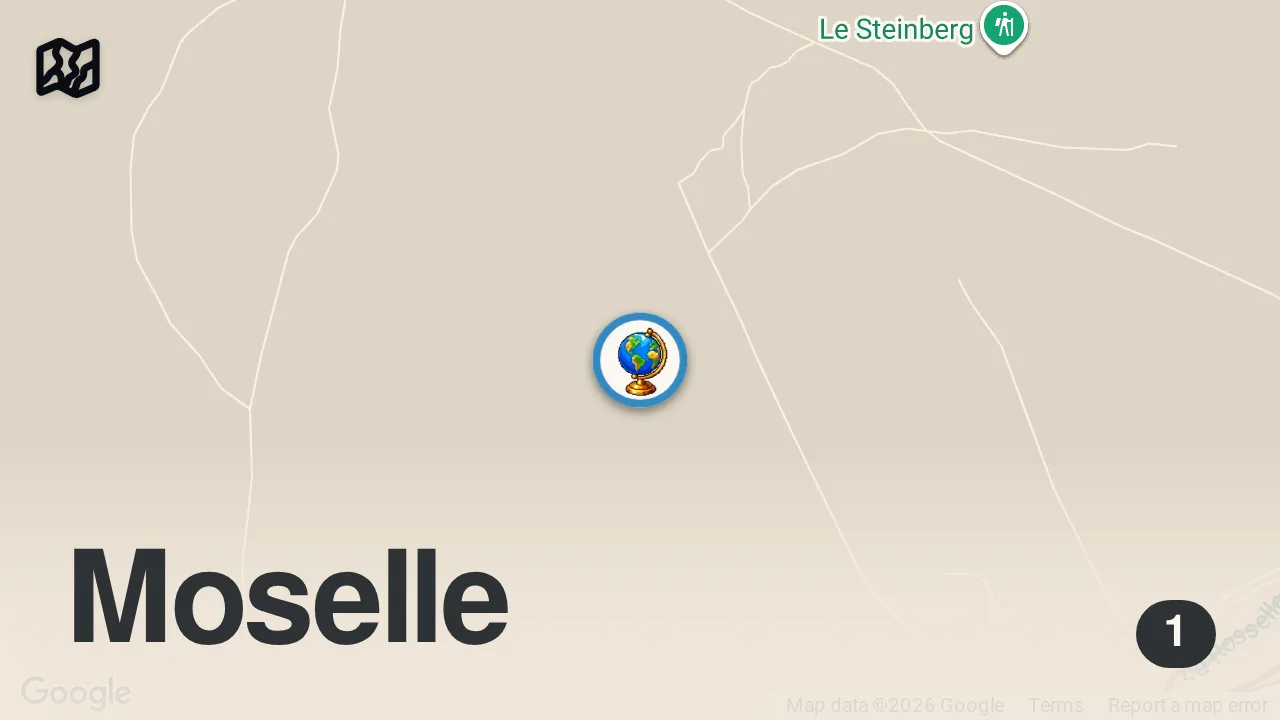 Map of 1 spot from 🪂 Anlauf nehmen und über der Mosel paragliden | ARD Reisen #shorts #paragliding
