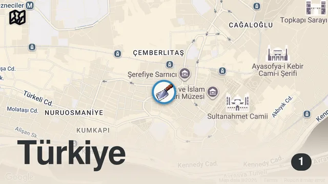 Map of BUYURUN DOST MECLİSİNE | PIRLANTA KASAP