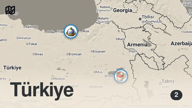 Map of VAN’DA 1 GÜNDE NE YENİR!!! DÜNYALARI YEDİM!!!