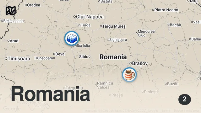Map of Romanian Babushka Shows Me Her 100 Years Old Mountain Home - Sinaia, Romania 🇷🇴