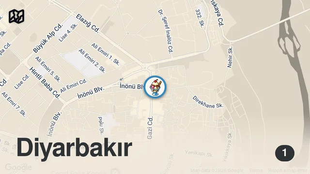 Map of 15 SANİYEDE 5 BAKLAVA YERSEN 50 TL KAZANIRSIN!!! @HacıLeventKadayıfçısı