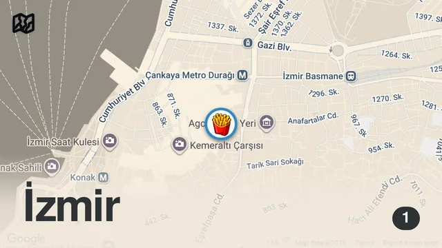 Map of SADECE 15 LİRA | KUMRUCU SADO