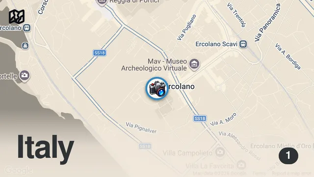 Map of 10 Things To Know About Herculaneum #PompeiiOutofTime
