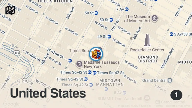 Map of From the Savanna To Broadway at The Lion King | LION | National Geographic