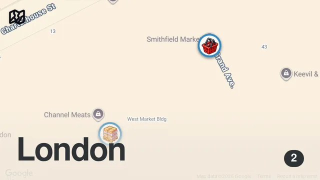 Map of I Woke Up at 4 AM to Buy London’s Most Exclusive Steak! 🥩