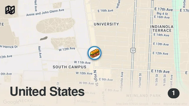 Map of First time trying Jersey’s Mike chicken salad
