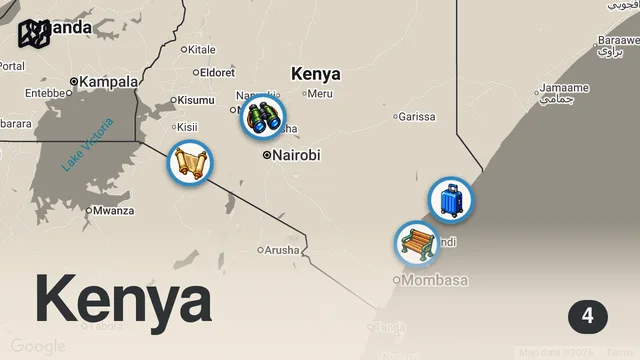 Map of Eating With Locals Didn't Go As Planned - Kenya's Best Grill Market Is In Nairobi (Nyama Choma) 🇰🇪