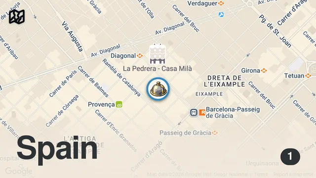 Map of Eating the NEW €490 SECRET Menu Above a Legendary 3 Michelin Star Restaurant