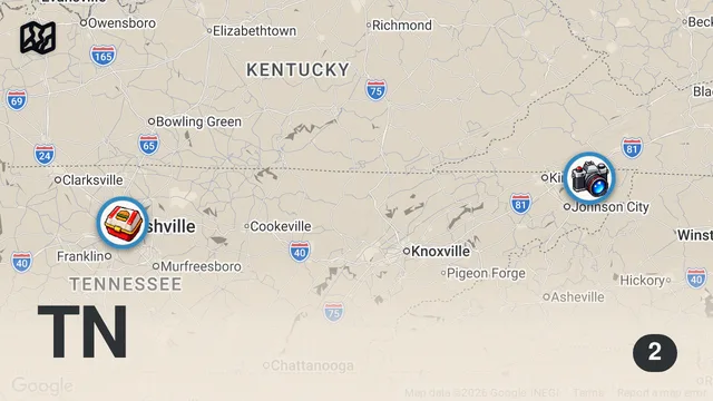 Map of Eating At SKETCHY Restaurants For 24 Hours...(Gross) Part 3