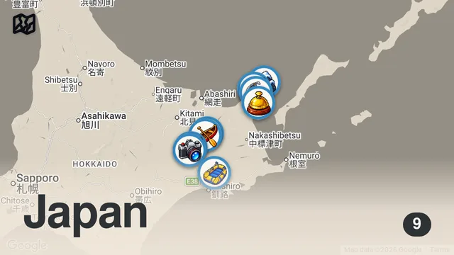 Map of Hokkaido Japan's Last Frontier is Nothing Like You Expect