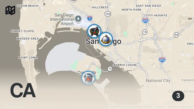 Map of BEST TACO IN SAN DIEGO: TACOTOPIA!!!