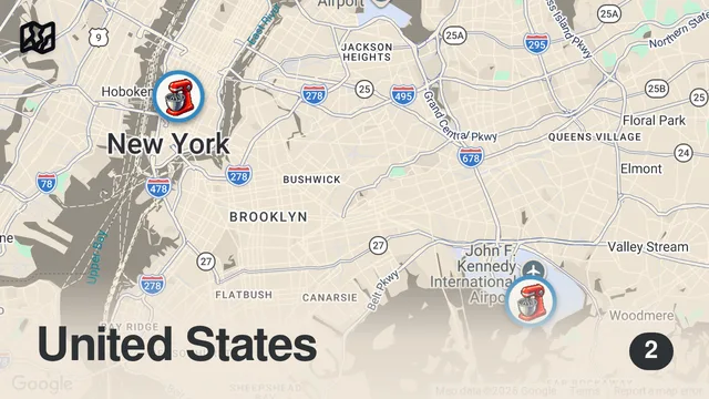 Map of Best Croissants NYC 💕 have you been to these #nyc spots for their #croissants