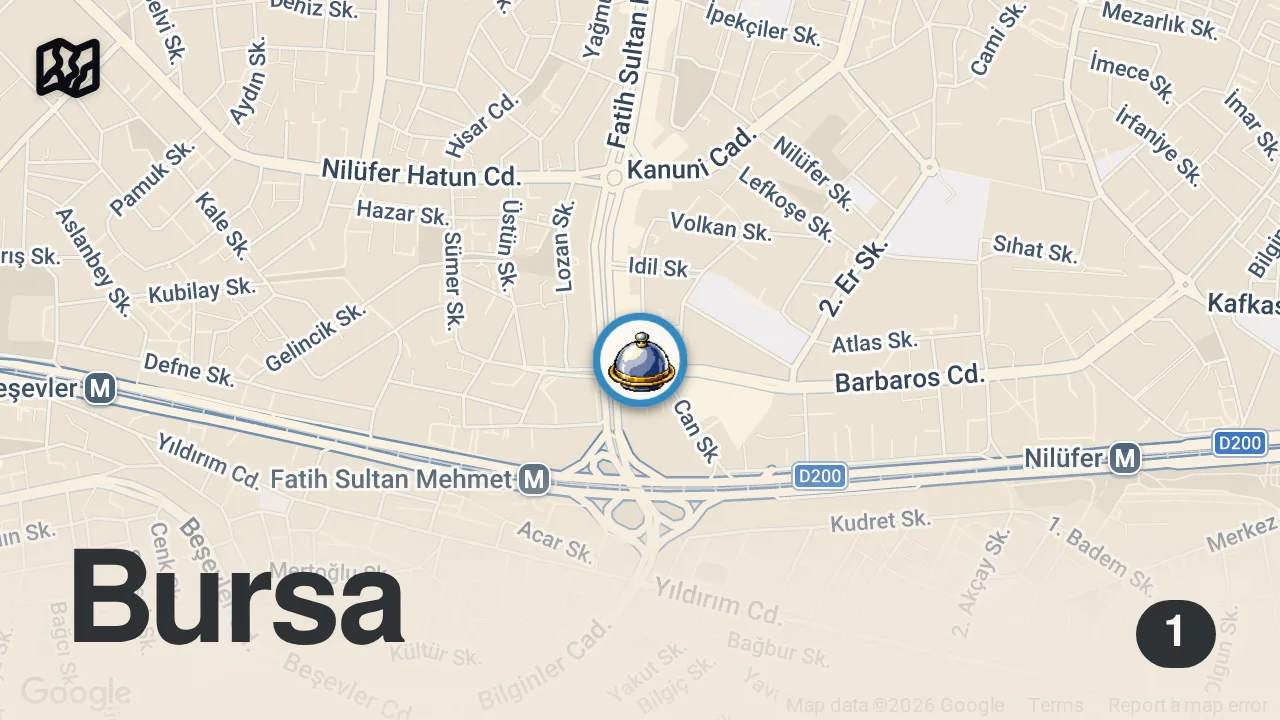 Map of 1 spot from BU SEFER BEN YAPTIM! 😊 #shorts #yemek #pastrami