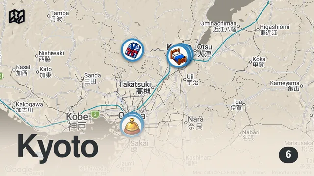 Map of Where to Save & When to Splurge on Hotels in Japan
