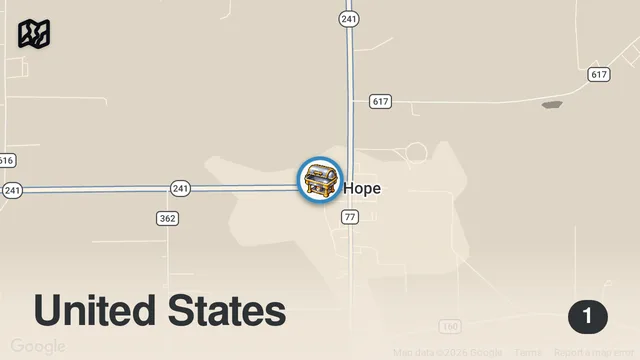 Map of I Ate Only Amish Food for 24 Hours