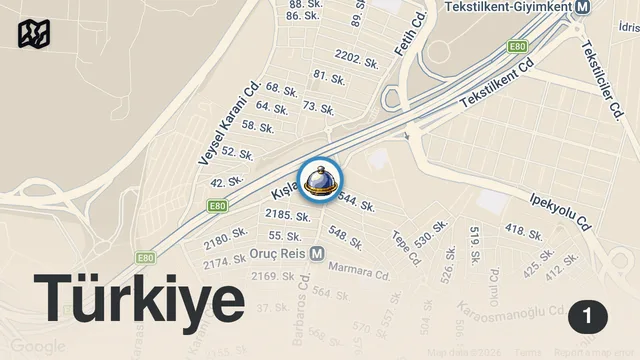 Map of ETLİ EKMEK SİVASINDIR! | SİVAS ETLİ EKMEK